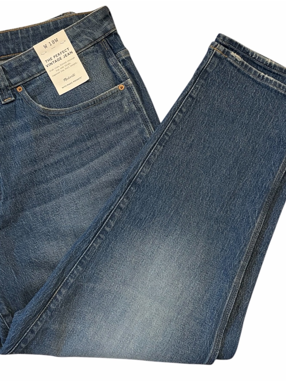 Madewell The Perfect Vintage Jean in Rosabelle Wash NWT 18W